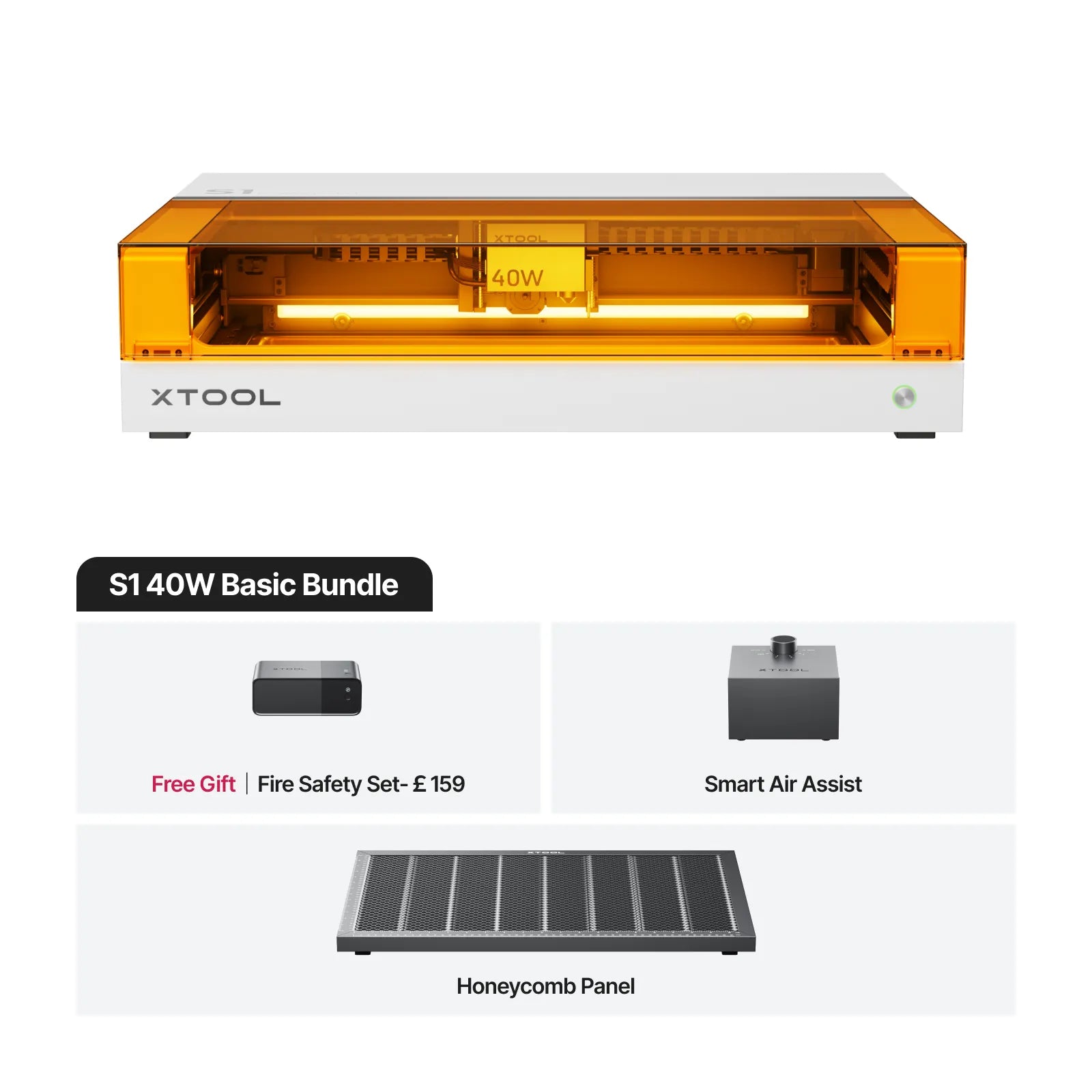 xTool S1 Enclosed Diode Laser Cutter