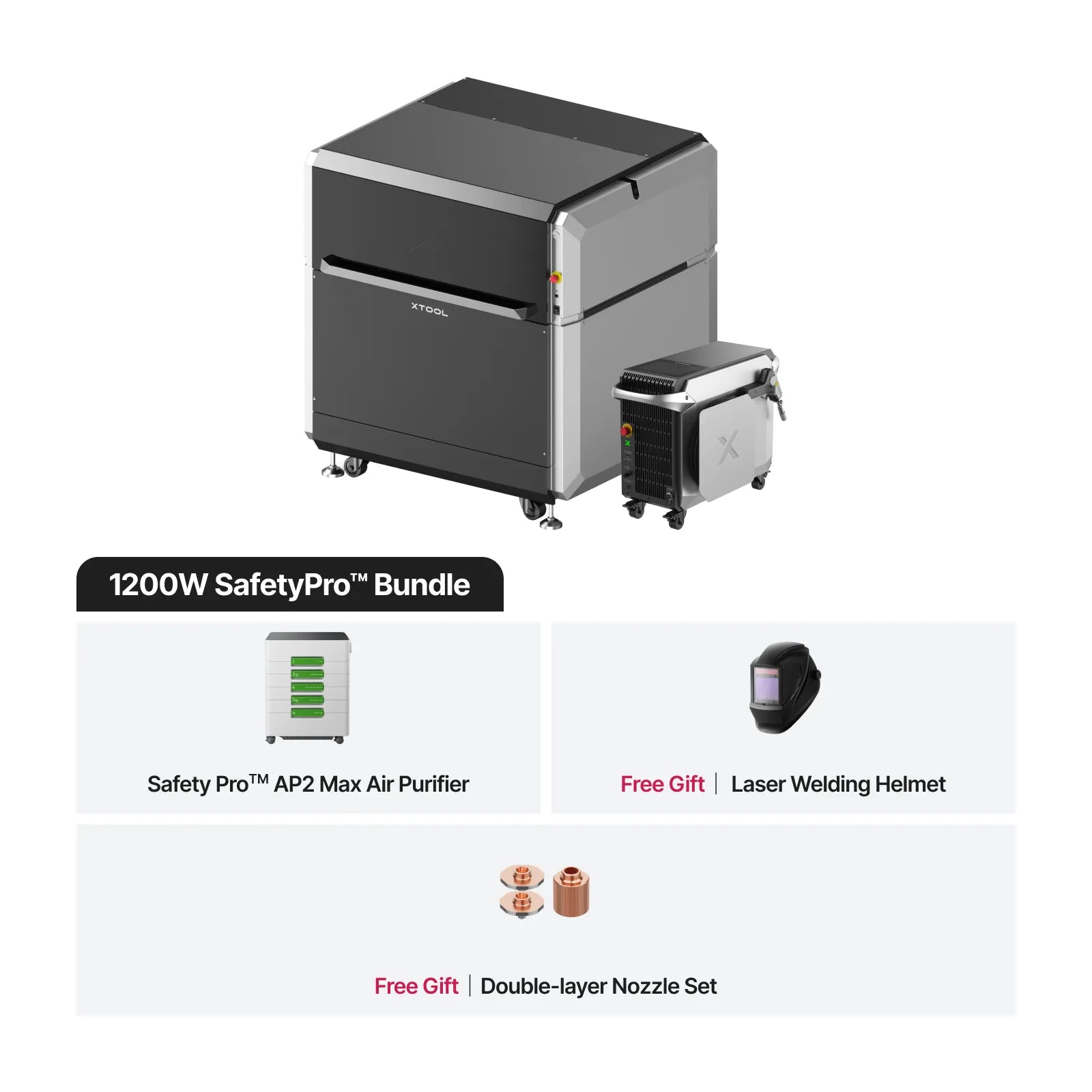 xTool MetalFab Laser Welder / CNC Cutter