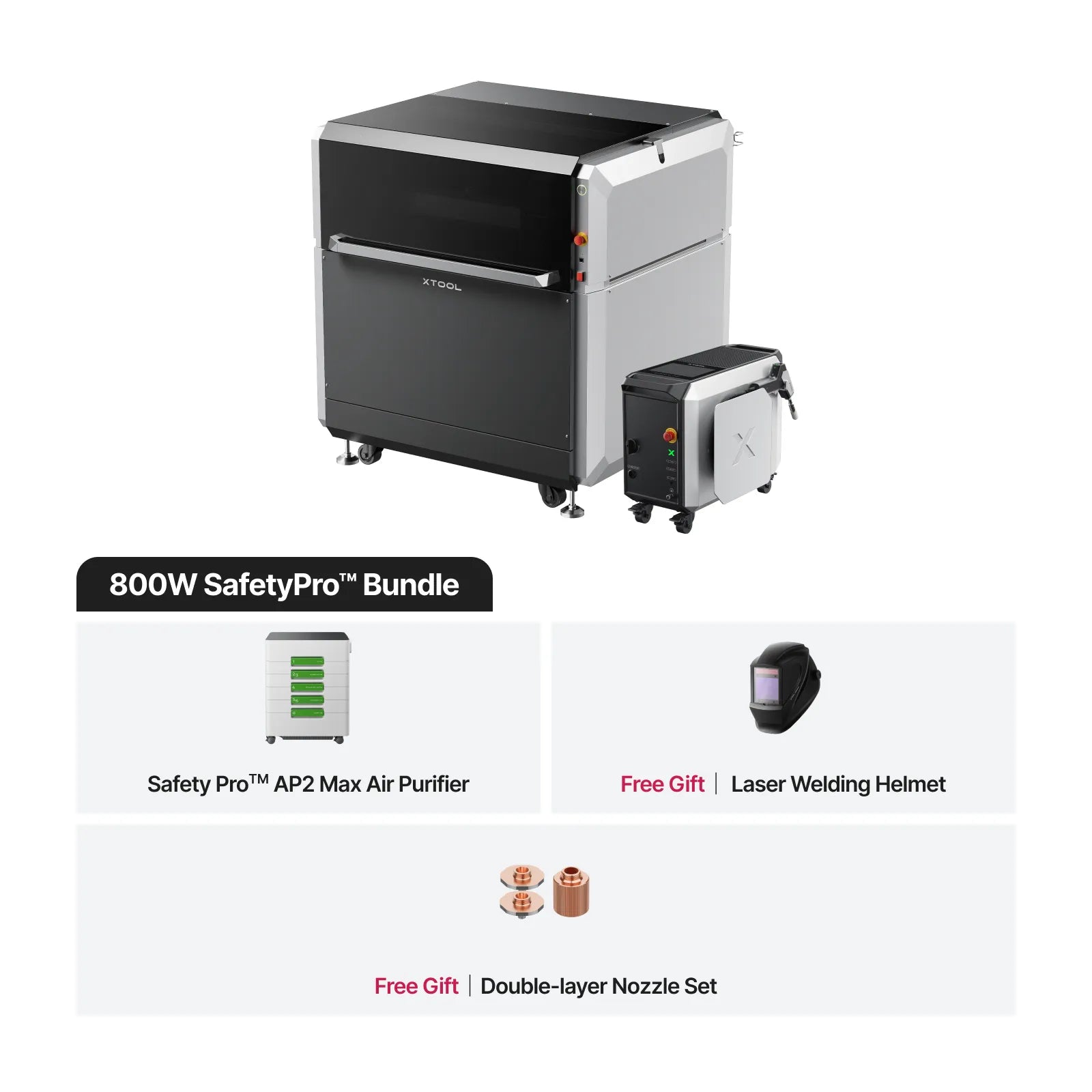 xTool MetalFab Laser Welder / CNC Cutter