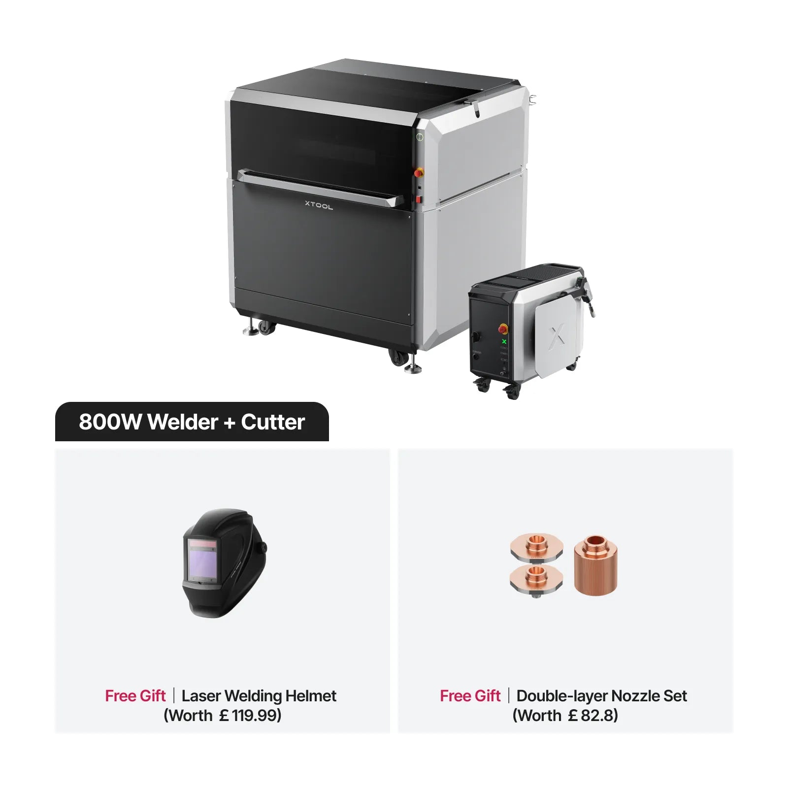 xTool MetalFab Laser Welder / CNC Cutter