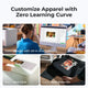 xTool Apparel Printer Plus: One Click DTF Printer, Effortless Customization for Business