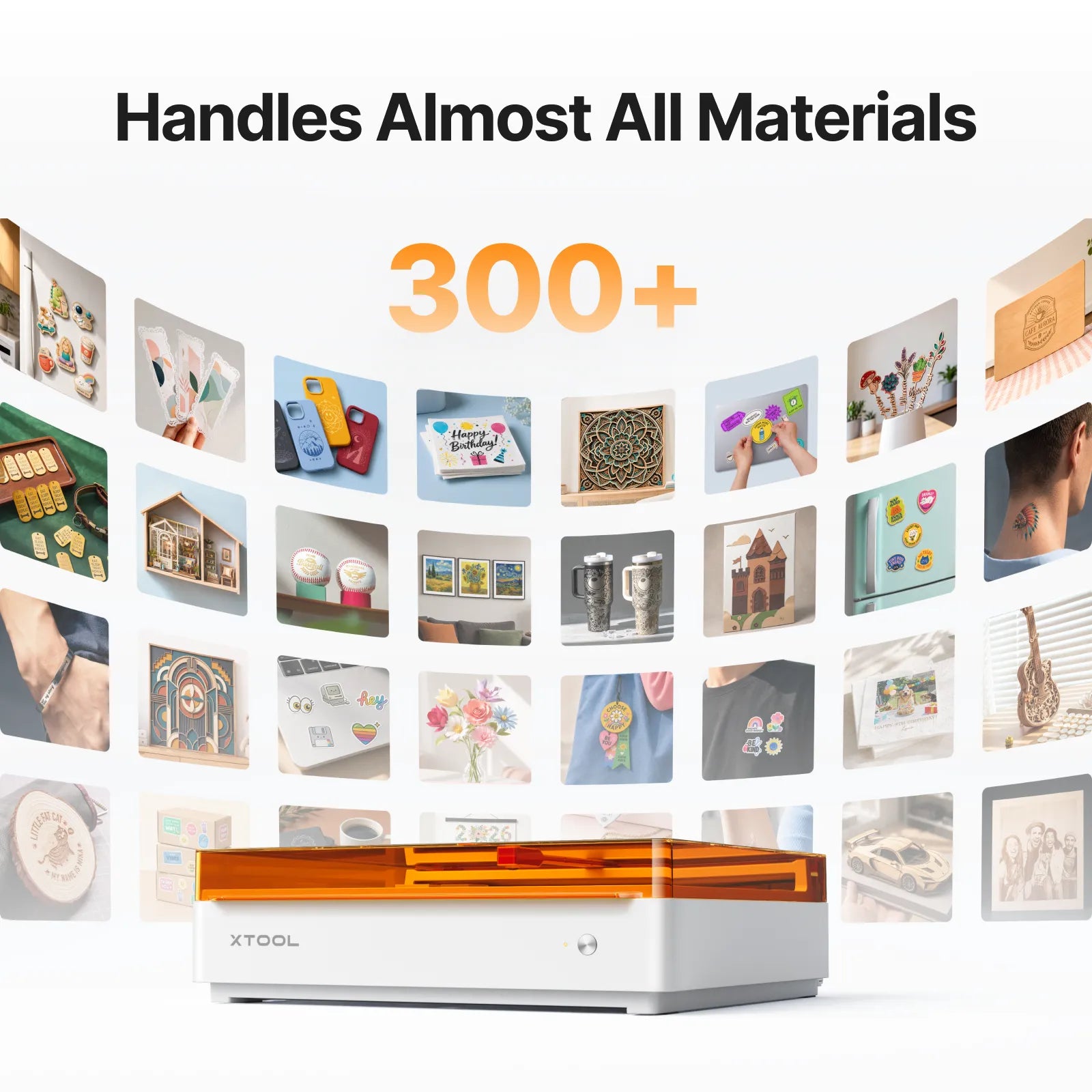 Examples of projects created with the xTool M2