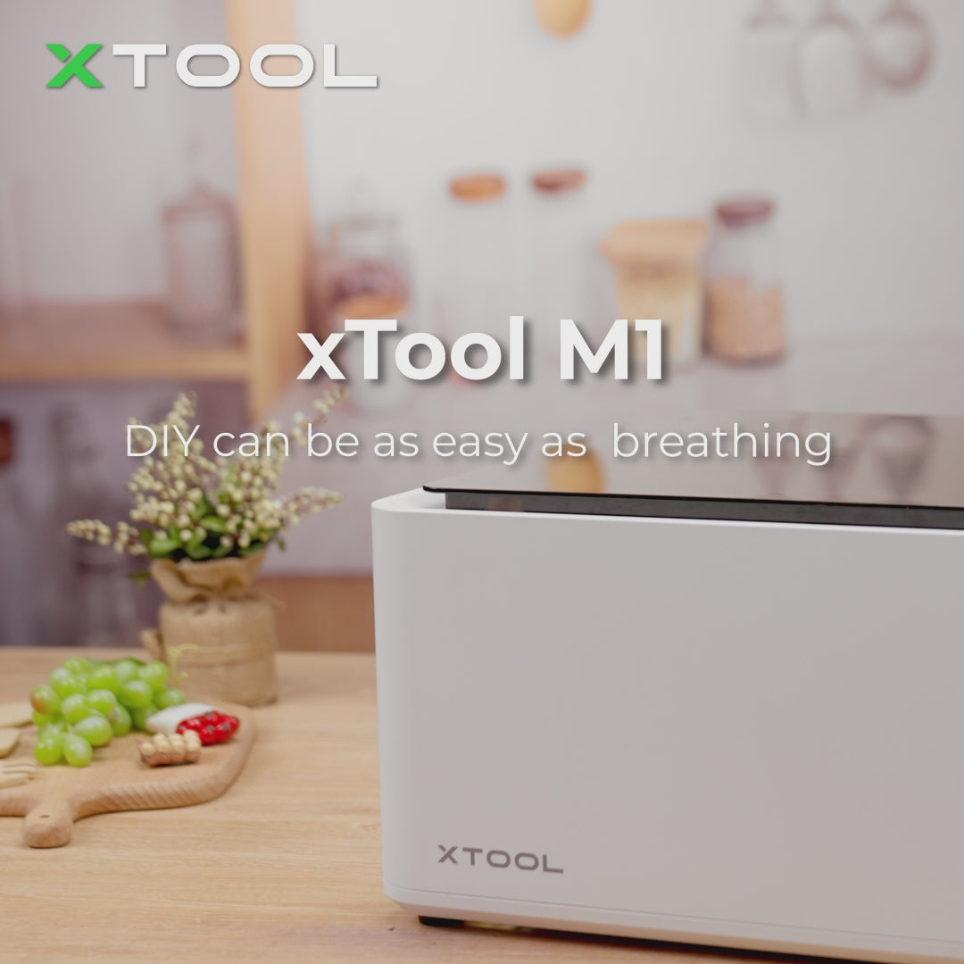 xTool M1: Hybrid Laser & Blade Cutting Machine