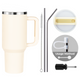40oz Stainless Steel Tumbler with Removable Handle