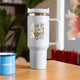 40oz Stainless Steel Tumbler with Removable Handle