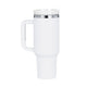 40oz Stainless Steel Tumbler with Removable Handle