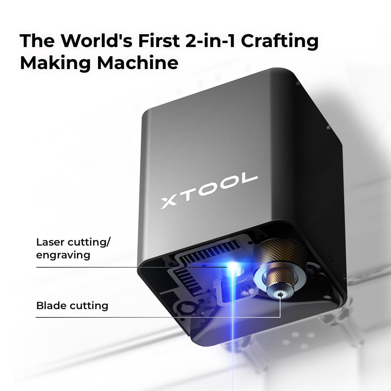 [Refurbished] xTool M1 10W Smart 2-in-1 Laser Engraver and Vinyl Cutter