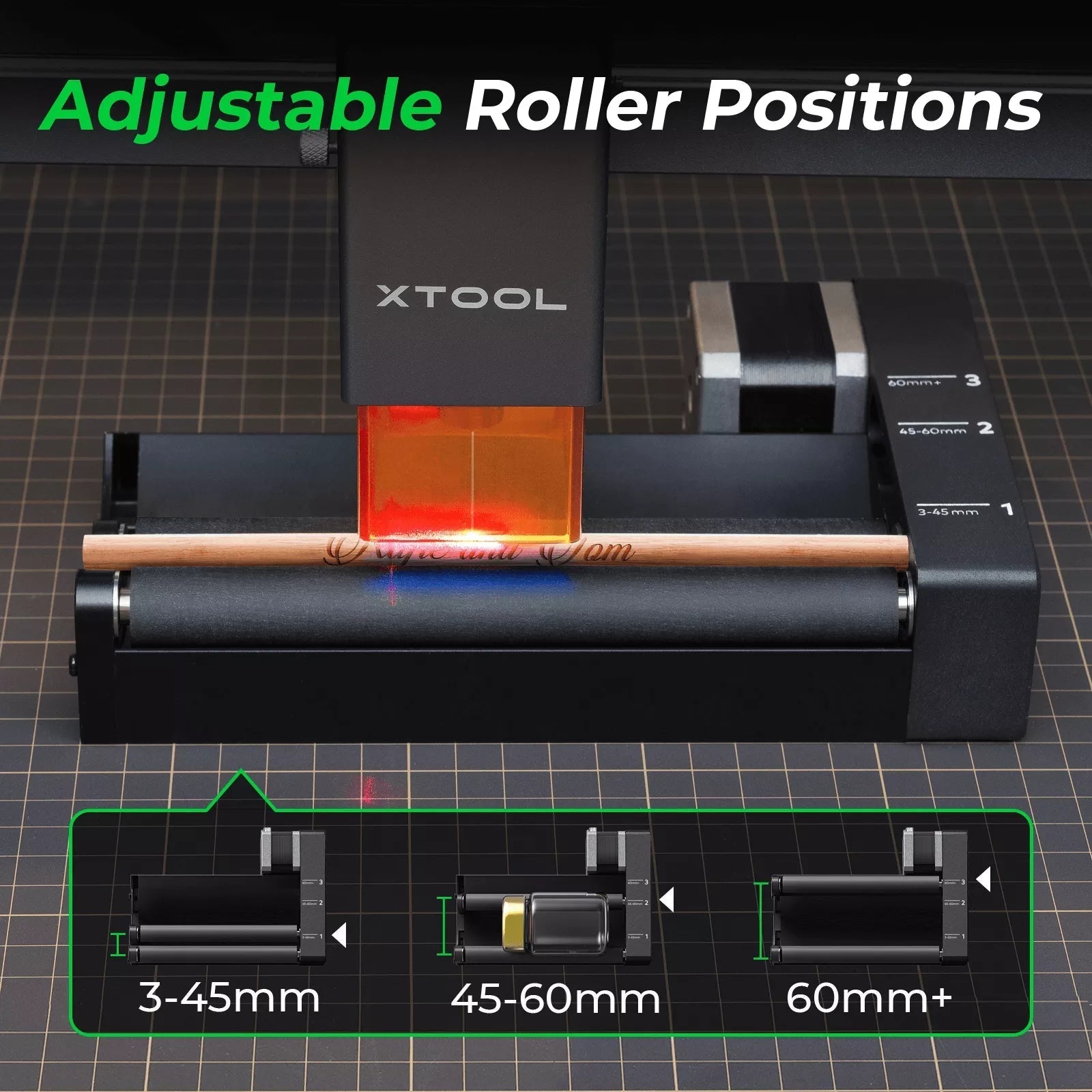 Rotary Attachment for xTool D1