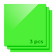 1/8'' Grass Green Opaque Glossy Acrylic Sheet (3pcs)